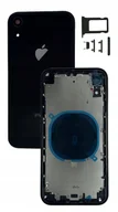 Części serwisowe do telefonów - Obudowa kompletna CZARNA do Apple iPhone XR korpus ramka plecki - miniaturka - grafika 1