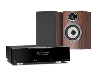 Linn Majik DSM 2020 (czarny) + 707 S3 (mokka) - Zestawy stereo - miniaturka - grafika 1