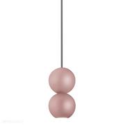 Lampy sufitowe - Nowoczesna lampa wisząca, 2 kule (kolory Pantone) Bola Bola LED Loftlight - miniaturka - grafika 1