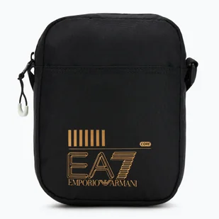 Saszetka EA7 Emporio Armani Train Core 2 l black/gold logo WYSYŁKA W 24H 30 DNI NA ZWROT - Torby męskie - miniaturka - grafika 1