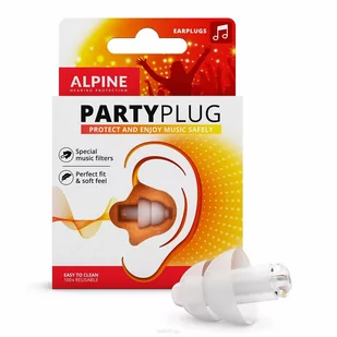 ALPINE PartyPlug zatyczki do uszu ALPPPZT - Inne akcesoria muzyczne - miniaturka - grafika 1