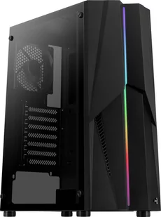 AEROCOOL PGS MECHA-G-BK-v1 RGB czarna - Obudowy komputerowe - miniaturka - grafika 3