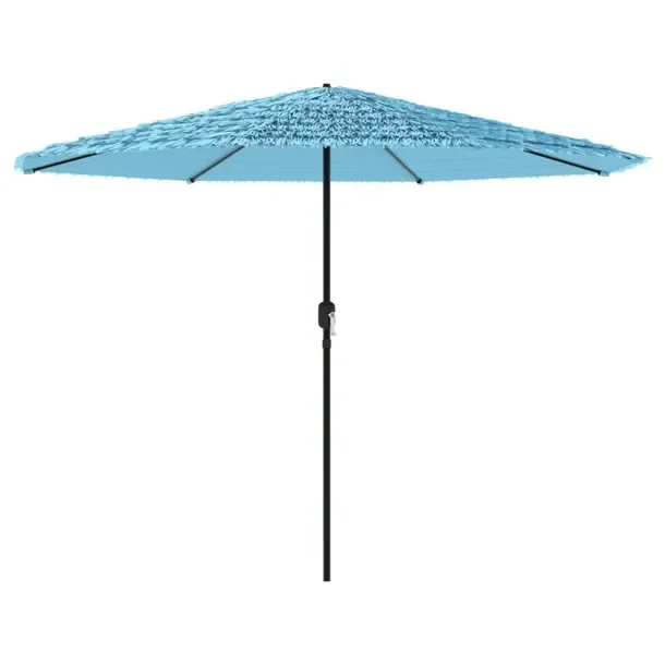 Parasol ogrodowy niebieski 388x388x248 cm