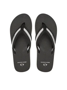 Armani Exchange Japonki XUQ006 XV962 N814 Czarny - Klapki i japonki męskie - miniaturka - grafika 1