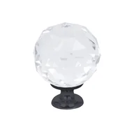 Zawiasy, okucia i inne akcesoria - Gałka meblowa Crystal Palace 30 mm czarna 5900378319498 - miniaturka - grafika 1