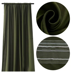 Zasłona 140x250 Dekoracyjna Jednolita Leoni 05 T - Zasłony - miniaturka - grafika 1