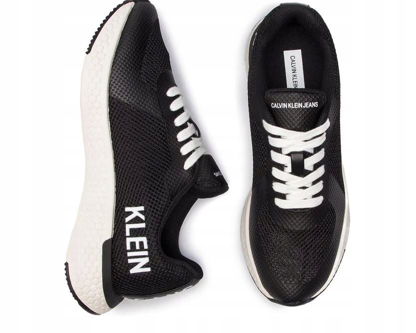 CALVIN KLEIN JEANS SNEAKERSY ALMA CZARNE 41 NMC