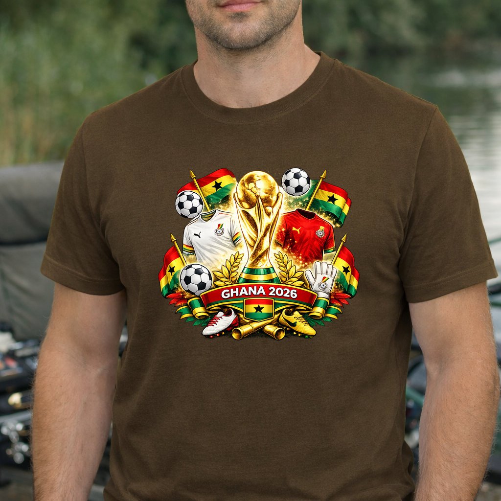 Koszulka WORLD CUP 2026 kolor brązowy rozmiar XL