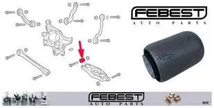 Tuleja tylnego wahacza dolnego poprzecznego wewnętrzna Lancia Thema 2011- - Tuleje - miniaturka - grafika 1