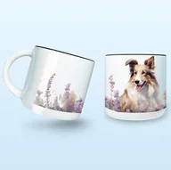 Kubki - Kubek z Psem Owczarek Szetlandzki - miniaturka - grafika 1