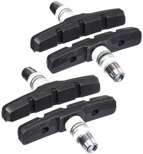 V-BRAKE XLC klocków hamulcowych BS-V01 zestaw -częściowy 70 MM, czarny, 2500383000 2500383000_schwarz - Hamulce rowerowe - miniaturka - grafika 1