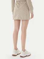 Spódnice - Guess Spódnica dresowa V6RD04 K2042 Beżowy Classic Fit - miniaturka - grafika 1
