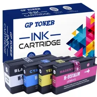 Tusze oryginalne - 4x Tusze do HP 950/951 XL OfficeJet Pro 276dw 251dw 8610 8615 8620  Zestaw CMYK - miniaturka - grafika 1