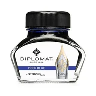 Naboje i atramenty - Atrament Diplomat Deep Blue 30ml - miniaturka - grafika 1