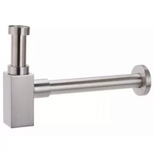 FDesign Kleome syfon umywalkowy butelkowy nikiel szczotkowany FD7-202-77 - Syfony - miniaturka - grafika 1