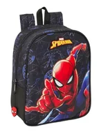 Plecaki szkolne i tornistry - Safta SPIDERMAN ATTACK plecak dziecięcy, plecak dziecięcy, plecak szkolny, odpowiedni do samochodu, idealny do przedszkola, wygodny i wszechstronny, jakość i wytrzymałość, 22 x 10 x 27 cm, Czarny - miniaturka - grafika 1