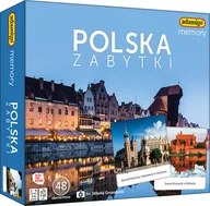 Gry planszowe - Memory Polska Zabytki Adamigo - gra - miniaturka - grafika 1