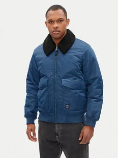 Pepe Jeans Kurtka bomber Melvin PM403060 Niebieski Regular Fit - Kurtki męskie - miniaturka - grafika 1