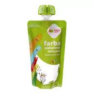 Przybory szkolne - Farba plakatowa tempera biała 100ml HA 3310 0100-0 HAPPY COLOR - miniaturka - grafika 1