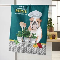 Ściereczki, gąbki, czyściki - Bawełniana ścierka 50x70 cm Hot dog – douceur d'intérieur - miniaturka - grafika 1