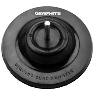 Narzędzia warsztatowe - Topex Grupa sp. z o.o. S.K. Tarcza elastyczna z rzepem 125mm uchylna 55H824 - miniaturka - grafika 1
