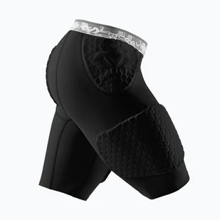 Spodenki z ochraniaczami męskie McDavid Basketball Short black - Ortezy, stabilizatory i opaski elastyczne - miniaturka - grafika 1