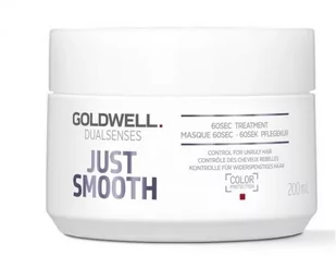 Goldwell Goldwell Dualsenses Just Smooth 60s maska ujarzmiająca włosy niezdyscyplinowane 200ml 11862 - Maski do włosów - miniaturka - grafika 1