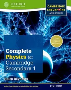 Oxford Complete Physics for Cambridge Secondary 1. Student's Book Helen Reynolds - Książki do nauki języka angielskiego - miniaturka - grafika 2