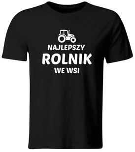 GiTees, Koszulka Najlepszy Rolnik We Wsi, rozmiar XXL - Koszulki męskie - miniaturka - grafika 1