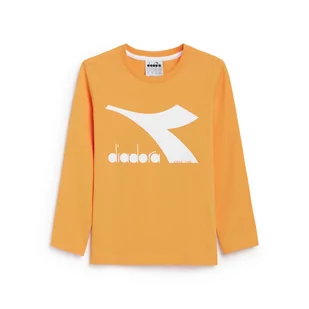 Koszulka dziecięca DIADORA JU.T-SHIRT LS CHROMIA - Koszulki dla dziewczynek - miniaturka - grafika 1