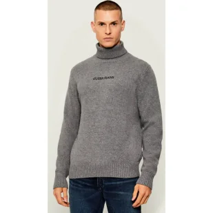 Guess Jeans Golf z dodatkiem wełny - Swetry męskie - miniaturka - grafika 1