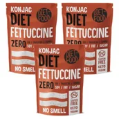 Makaron - Diet-Food Makaron konjac fettuccine Zestaw 3 x 200 g - miniaturka - grafika 1