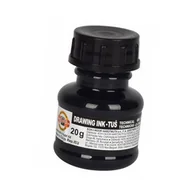 Naboje i atramenty - KOH-I-NOOR Tusz kreślarski KOH-I-NOOR - czarny - miniaturka - grafika 1