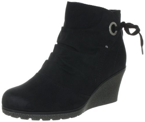 Softline Soft Line 8-8-25366-29 damskie modne kozaki, Czarny (Black 001), 42 EU Weit