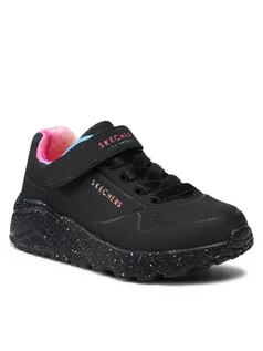 Buty dla dziewczynek - Skechers Sneakersy Rainbow Specks 310457L/BKMT Czarny - grafika 1