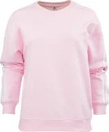 Bluzy damskie - Adidas Bluza damska adidas Essentials 3-Stripes różowa IL3431 XL - miniaturka - grafika 1