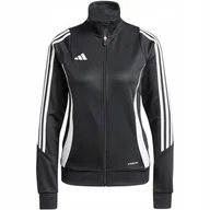 Bluzy damskie - Bluza damska adidas Tiro 24 Training czarna IJ9961 XL - miniaturka - grafika 1