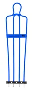 Piłka nożna - Mur piłkarski AirFlow, 180cm, Pasywny obrońca Niebieski - miniaturka - grafika 1