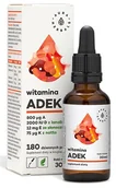 Witaminy i minerały - Aura Herbals Witamina A + D3 (2000IU) + E + K2MK7 krople (30ml) WITADEK - miniaturka - grafika 1