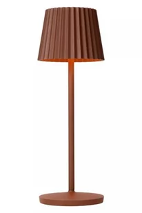 Lucide Justine 27889/02/31 lampa stołowa lampka IP54 1x2W LED 2700K biała - Lampy stojące - miniaturka - grafika 1