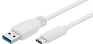 Kable USB - Kabel USB MicroConnect USB A MicroUSB M/M 0.5m Bia$51y USB3.1CA05W - miniaturka - grafika 1