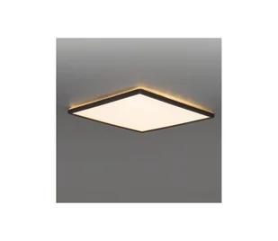 LED Plafon łazienkowy NIVERA LED/18W/230V IP54 30x30 cm czarny - Lampy sufitowe - miniaturka - grafika 1