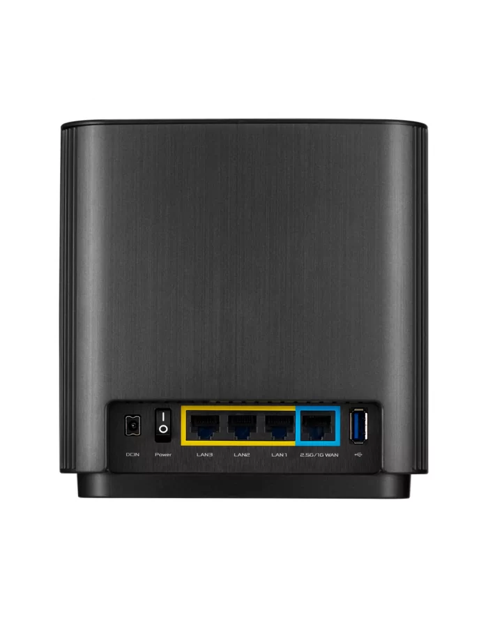 ASUS AX6600 Whole-Home Tri-band Mesh WiFi 6 System  Coverage up to 230 Sq. Meter/2 475 Sq. ft. 6.6Gbps WiFi 3 SSIDs