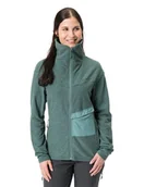 Akcesoria rowerowe - Damska Kurtka Polarowa Vaude Yaras - Zielona-36 - miniaturka - grafika 1