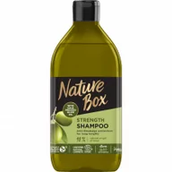 Szampony do włosów - Nature Box Nature Box Olive Oil Szampon do włosów długich wzmacniający 385ml - miniaturka - grafika 1