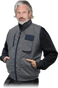 Odzież robocza - Bezrękawnik ochronny ocieplany szaro-granatowy roz.3XL - miniaturka - grafika 1