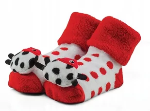 Ciepłe bawełniane skarpetki z grzechotką r 1-2 lat - Skarpetki dla dzieci - miniaturka - grafika 1