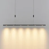 Lampy sufitowe - Lucande Stakato żyrandol LED 6-pkt. długość 120 cm - miniaturka - grafika 1