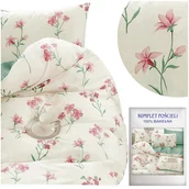 Pościel - Pościel 200 x 220 3cz Satyna Bawełniana nr A1712 - miniaturka - grafika 1