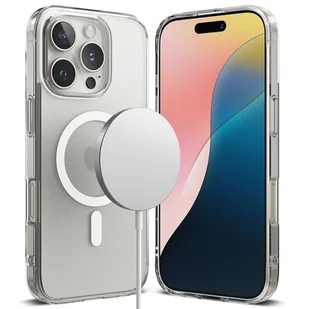 Etui RINGKE Fusion Magnetic Magsafe do Apple iPhone 16 Pro Max Przezroczysto-matowy - Etui i futerały do telefonów - miniaturka - grafika 1